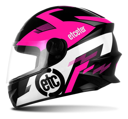 Capacete Infantil Para Menina Rosa Barato 5 6 7 8 9 10 Anos