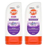 Kit Com 2 Loção Repelente Off Kids 200ml - Contra Dengue