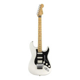 Guitarra Eléctrica Fender Player Stratocaster Floyd Rose Hss De Aliso Polar White Brillante Con Diapasón De Arce