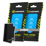 Fortress Tech Wipes Con Pano De Microfibra (25 Unidades, Paq