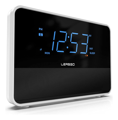 Lersgo Radio Reloj Luckone Altavoz Bluetooth Con Sonido Hd Y