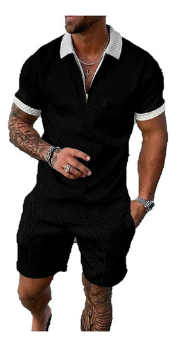 , Trajes Tipo Polo For Hombre, Chándal De Verano, Conjunto