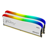 Kit Memoria Ram Kingston Fury Beast Ddr4 Rgb 32gb 3200mt/s