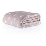 Cobertor/manta Blanket Vintage Solteiro Love Rose Kacyumara*