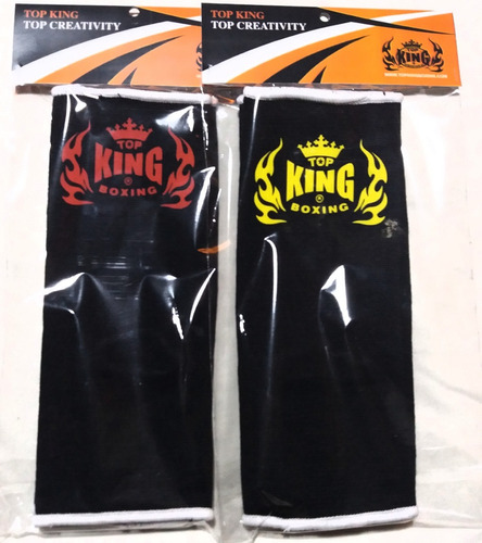Tobillera Top King Thai Kick Mma Promo X 2 Pares. Stock Ya!