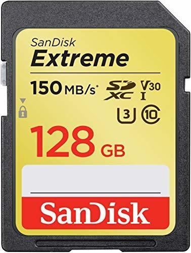 Tarjeta Sandisk Extreme Sdxc Uhsi De 128 Gb C10 U3 V30 4k Uh