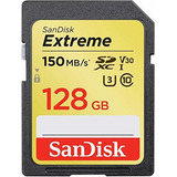 Tarjeta Sandisk Extreme Sdxc Uhsi De 128 Gb C10 U3 V30 4k Uh