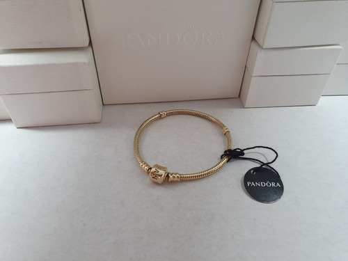 Pulsera Original Pandora Oro 585  No Tous Tiffany Tane Gucci