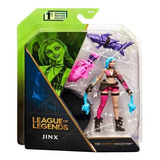 Muñeca Jinx League Of Legends Con Accesorios - 1° Edicion