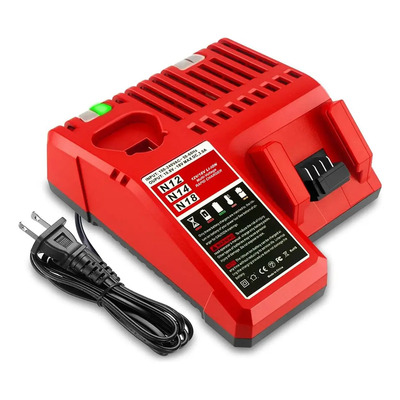 Cargador Doble De 12 V Y 18 V Para Milwaukee M12 Y M18 | Meses sin interés