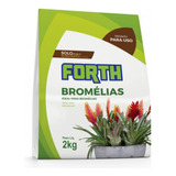 Substrato Forth Bromélias 2kg Casca Pinus Carvão Veg. Humus