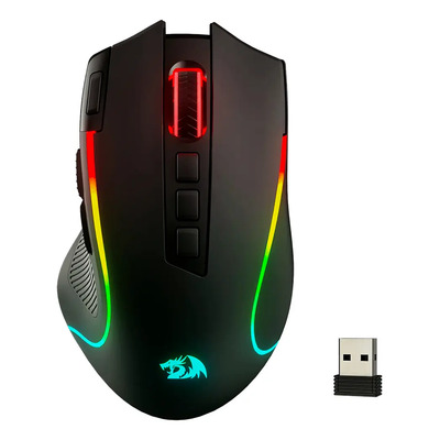 Mouse Gamer Redragon Predator M612rgb-pro Inalámbrico Negro | Meses sin interés
