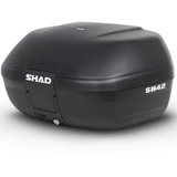 Baul Shad Sh42 Cargo 42 Litros Entran 2 Cascos Moto Delta