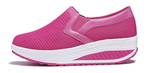 Zapatos De Malla Transpirable Para Mujer, Cómodos Zapatos De