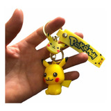 Llavero Pokemon Pikachu + Dulce + Feliz + Calidad + Souvenir