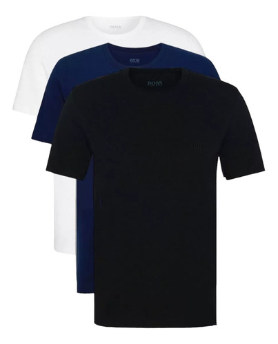 Camisetas Interiores Hugo Boss Crew Neck T-shirt Originales