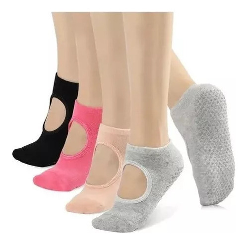 10 Pares Calcetines Tin Yoga Ballet Pilates Antiderrapante