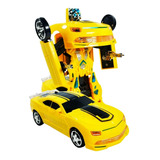 Transformer Auto Robot Convertible Luz Sonido Bumblebee