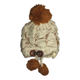 Gorro Bonete Pompones Dama Vh0074