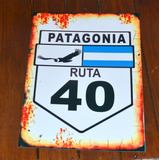 Cuadros De Chapa - Ruta 40 - Ypf - Argentina - Ruta 66