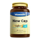 New Cap Hair 60 Cápsulas Vitamina Para Cabelo - Vitaminlife