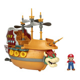 Nintendo Super Mario Deluxe Bowser's Airship Set Barco