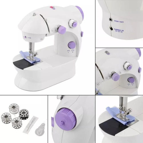 Maquina De Coser Portátil Mini Sewing Machine 4in1 Eléctrica