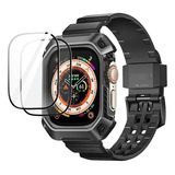 Case + Pulseira + Película Supcase P/ Apple Watch 49mm Ultra