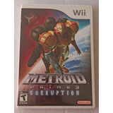Metroid Prime 3 Corruption Nintendo Wii Original Usado