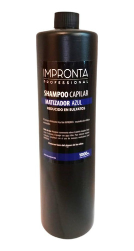 Shampoo Matizador Azul 1000ml - Impronta 