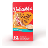 Alimento Gato Squeeze Up 10 Packs Lickable Wet Cat Treats.