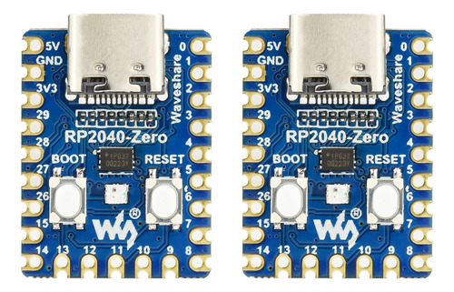 Mini Placa Rp-zero De 2 Piezas, Placa Mcu Similar A Pico Ba.