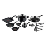 Batería De Cocina 20 Piezas Easy Care Negro