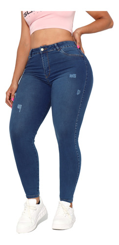 Jeans Push Up Mujer L6023