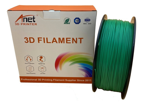 Filamento Impresora 3d Pla  Rollo 1kg 1.75mm Anet 300mt