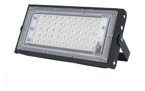 Foco Proyector Led Plano Reflector Multiled 50w Exterior