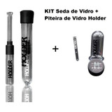 Seda De Vidro Piteira Reutilizavel Blunt Smok Holder + Case