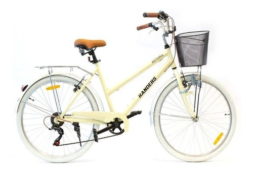 Bicicleta Paseo R26 Randers Aluminio Vintage Mujer 7 Veloc. 