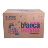 Blanca Nieves Caja Detergente Polvo 20 Bolsas De 500grs C/u