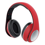 Auriculares Genius Hs 935bt Bluetooth 4.0 Micrófono Rojo