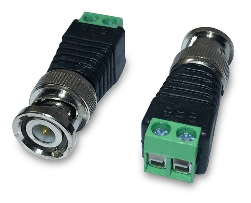 Kit 30 Conector Bnc Macho Borne Cftv Câmera P/ Cabo Câmera