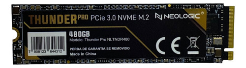 Ssd Nvme 480gb M.2 2280 Nltndr480 Pci Express 4.0 X4 Thunder Pro Oiem