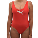 Malla Enteriza Puma Mujer Swim C/estampa Elastizada Lyg