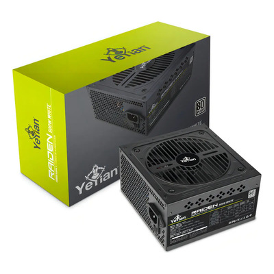 Fuente De Poder Yeyian 500w 80+ White, Atx 2.0 Yfw-50020-01 Negro | Envío gratis