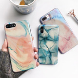 Funda Para iPhone Pintura Marmol Arte Brillos Hombre Mujer