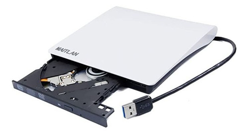 Superdrive - Reproductor De Cd Externo Ultra Delgado Usb 3..