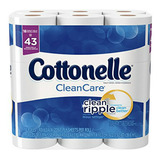 Cottonelle Cleancare Familia Del Rollo De Papel Higiénico +,