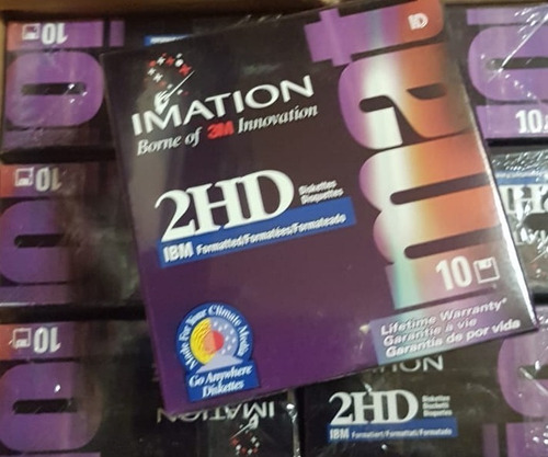 Diskettes Imation 3.5 - 2 Hd - Cajas Cerradas Nuevos X10