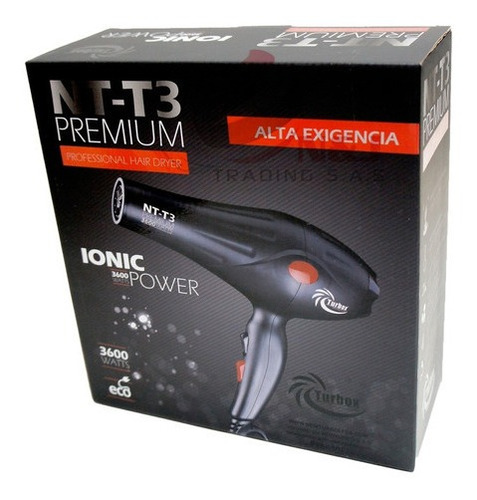 Secador De Cabello  Profesional Turbox Nt-t3 Ionico 