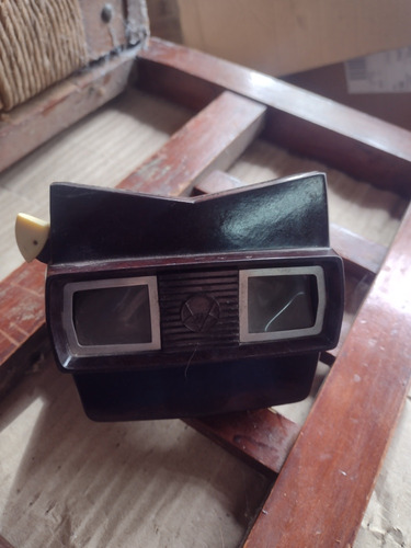 Antiguo Visor De Baquelita Marrón 